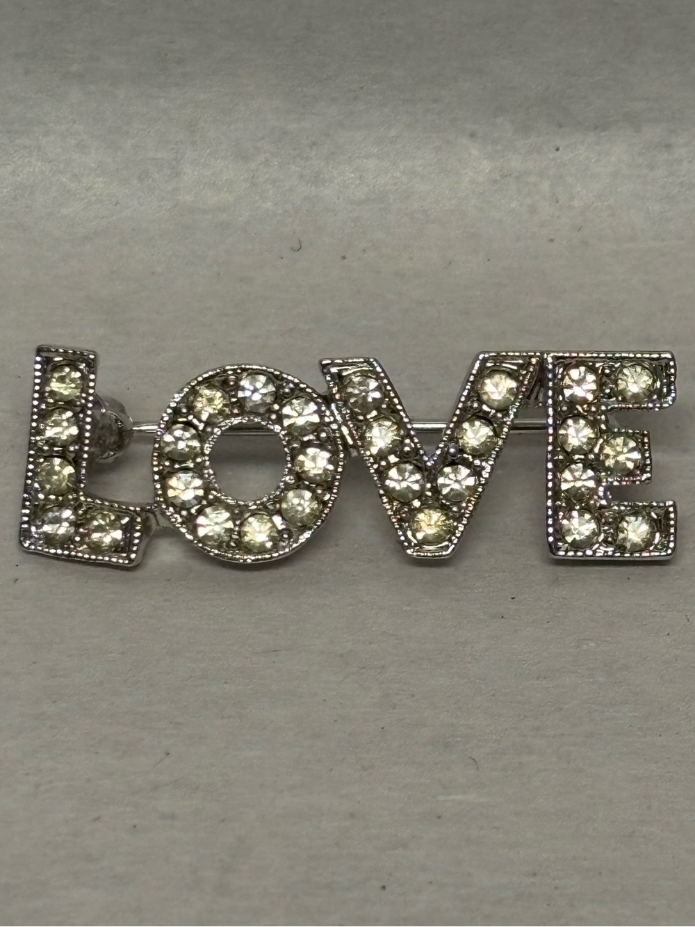 Signed Eisenberg LOVE Pin #5878